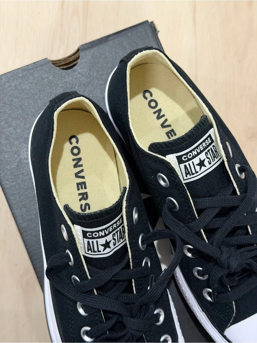 Converse - Chuck Taylor All Star Lift Platform Canvas Low-Top Sneakers - Picture 11 of 15